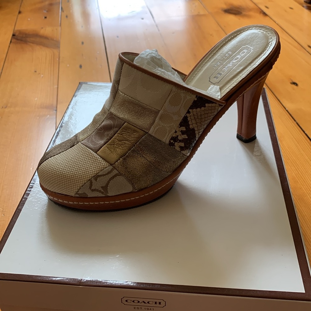 Coach Patchwork Heels - image 2